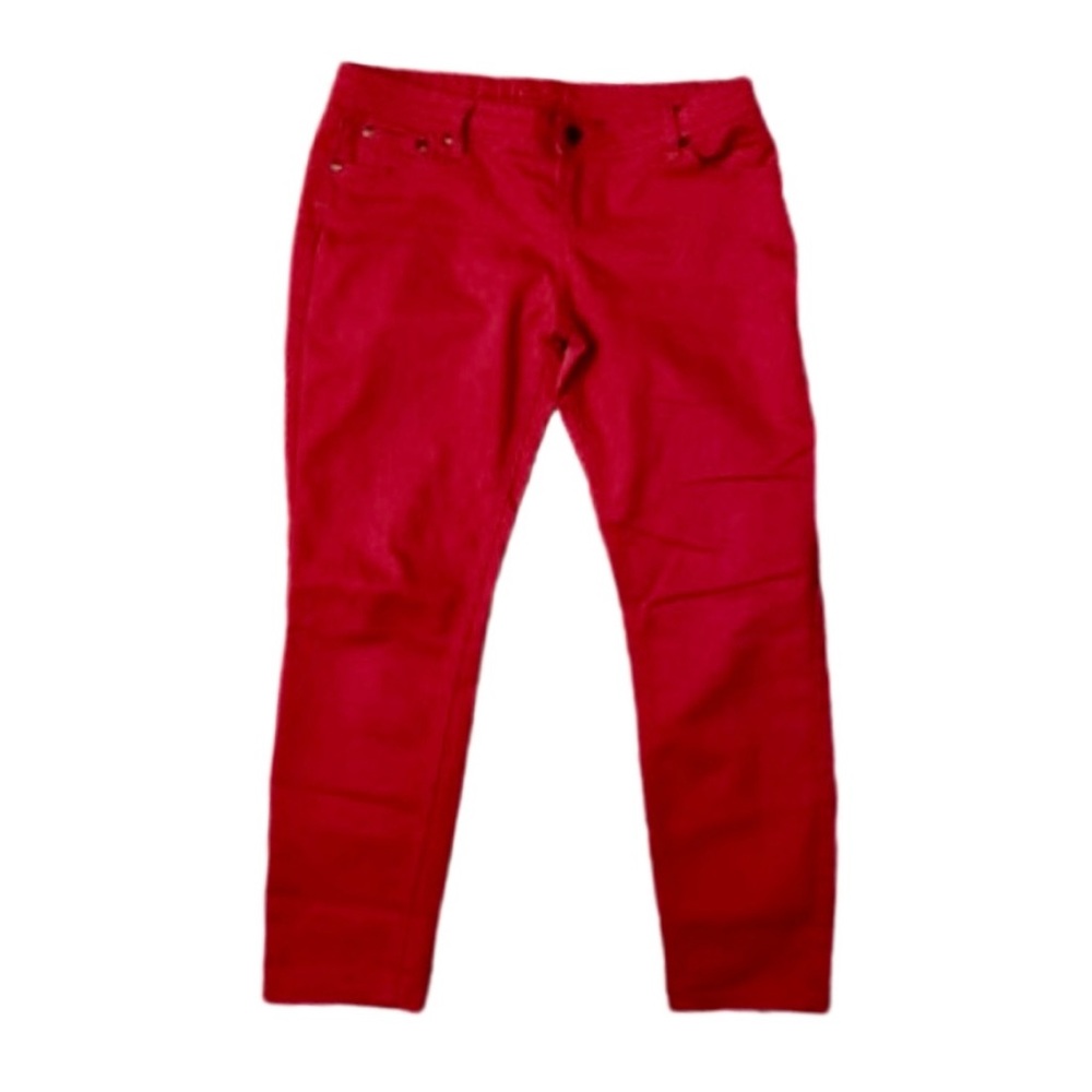 Rue21 Red Super Skinny Jeans